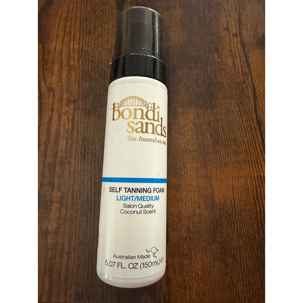 Bondi Sands Self Tanning Foam Light/Medium Coconut Scent 5.07 fl oz 150ml NEW